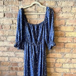 REFORMATION - off the shoulder midi dress